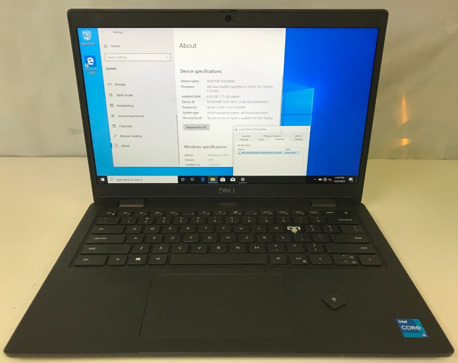 Dell Latitude 3420 / Intel Core i5-1145G7 2.60GHz / 8GB RAM Dell Latitude 3420 / Intel Core i5-1145G7 2.60GHz / 8GB RAM