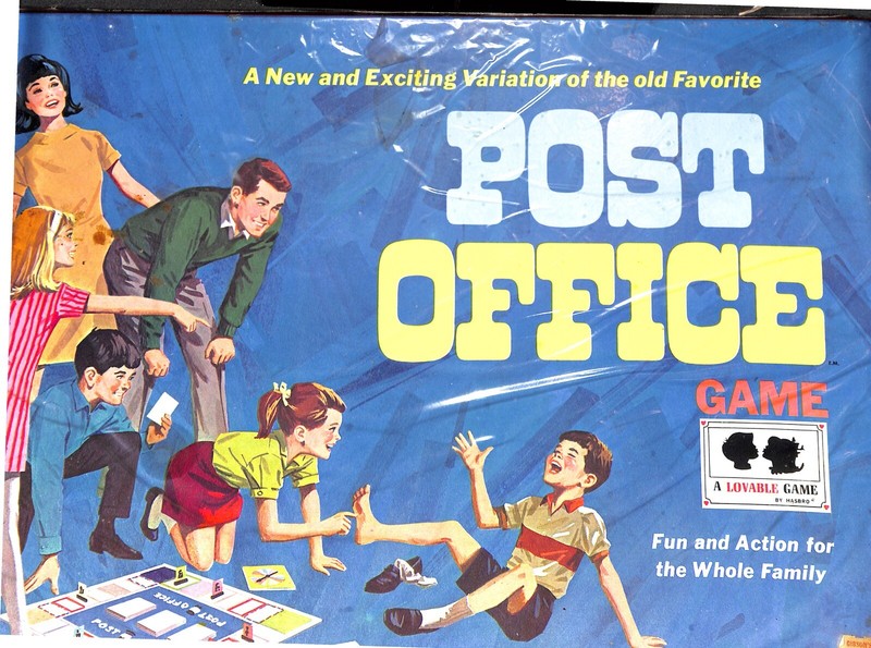 The Post Office Game Brand New Sealed Hasbro 1968 Board Game Vintage Family Ebay