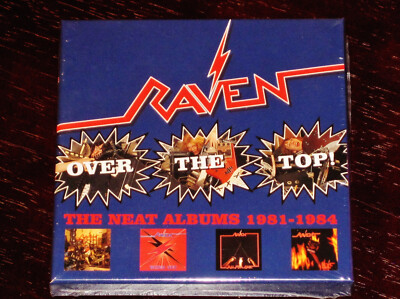 Raven: Over The Top! - The Neat Albums 1981-1984 4 CD Box Set 2019 HNE UK NEW