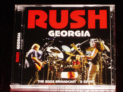 Rush: Georgia - The 2002 Broadcast Live 2 CD Set 2022 Zip City UK ZC2CD124 NEW