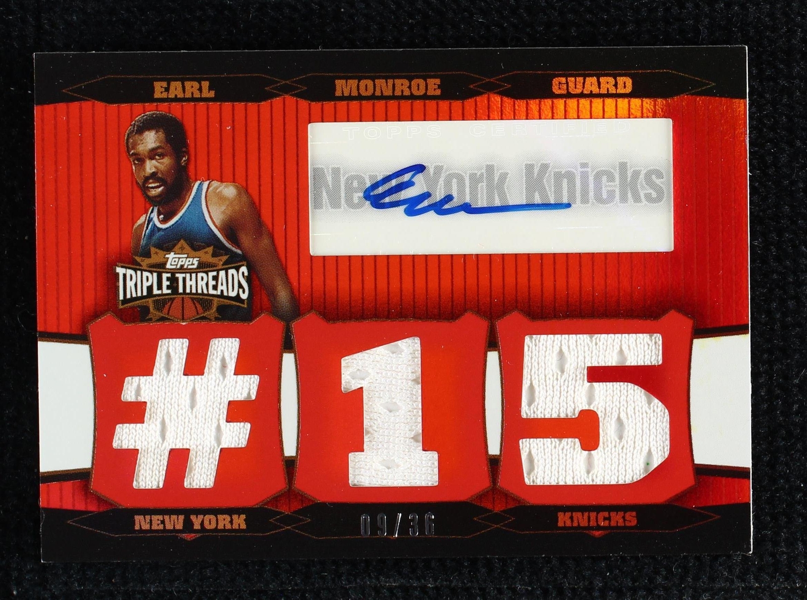 Topps Triple Threads 2006-07 - Earl Monroe #TTRA-46
