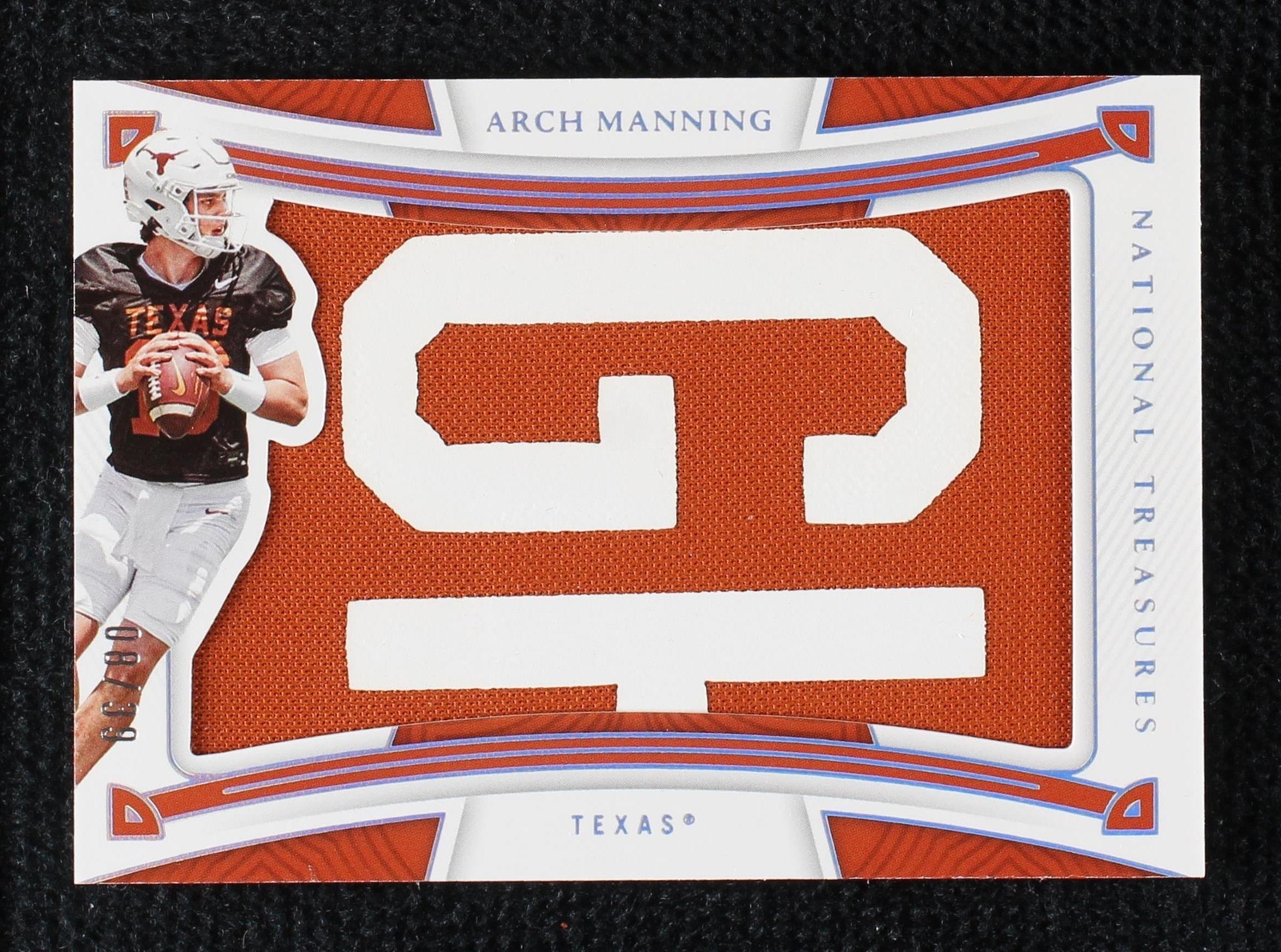 2023 Panini National Treasures Collegiate Arch Manning #SL-ARM