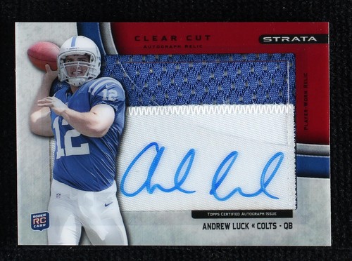 2012 Topps Strata Andrew Luck #CCAR-AL