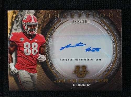 2022-23 Bowman Inception University Jalen Carter #TOP-JC