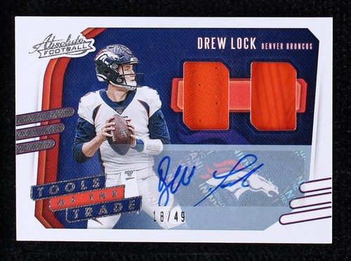 2020 Panini Absolute Drew Lock #TTD-4