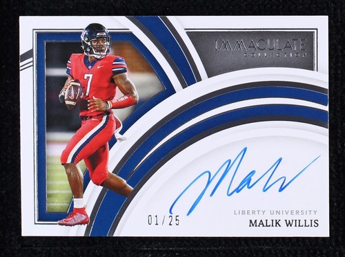 2022 Panini Immaculate Collection Collegiate Malik Willis #RA-MWI