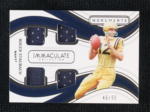 2023 Panini Immaculate Collection Collegiate Roger Staubach #IM-RS