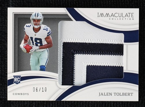 2022 Panini Immaculate Collection Jalen Tolbert #RL-JTO