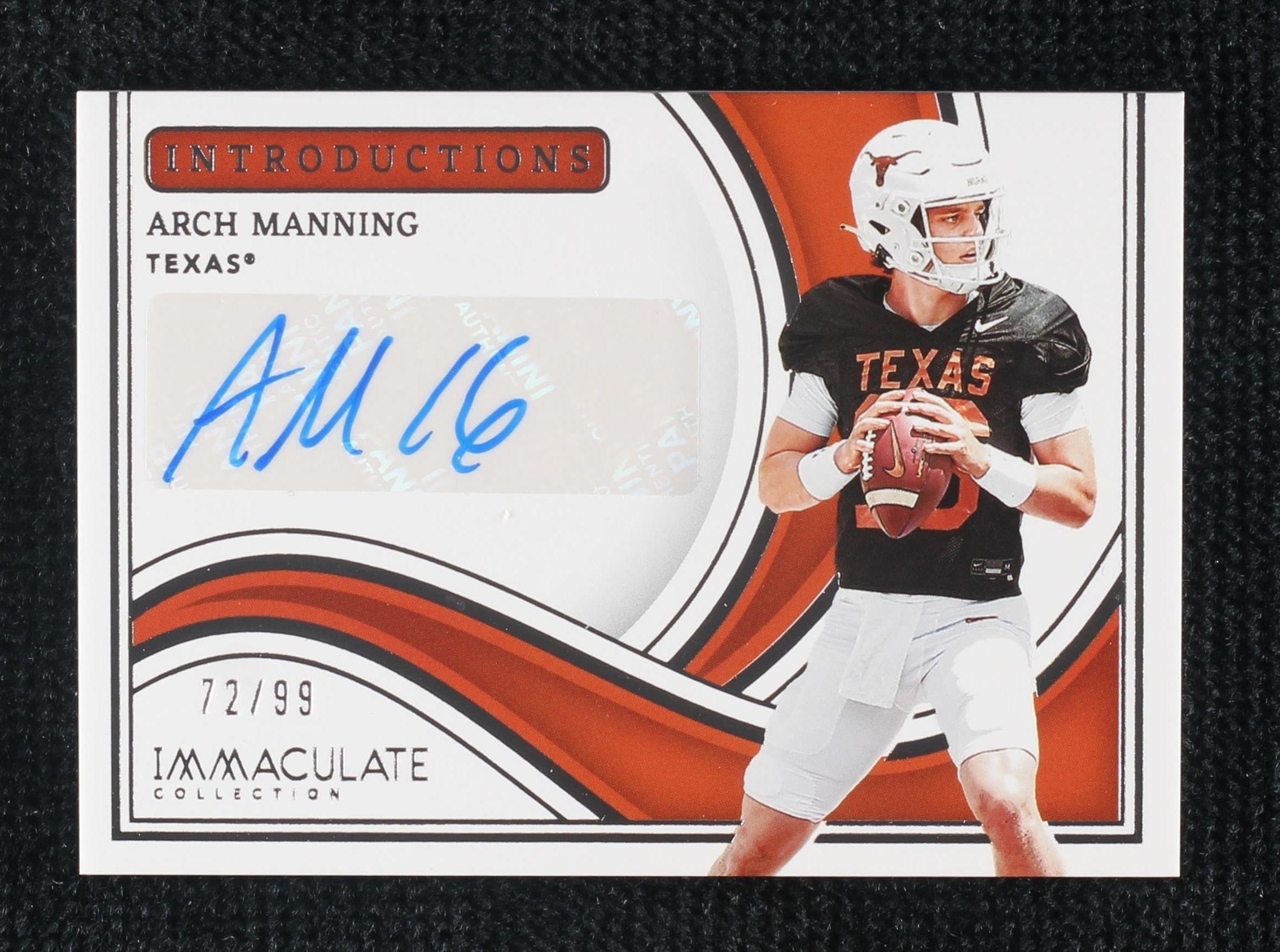 2023 Panini Immaculate Collection Collegiate Arch Manning #II-AMA