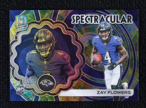 2023 Panini Spectra Zay Flowers #S-ZF