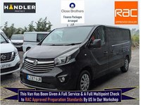 Vauxhall Vivaro Sportive LWB, Euro 6, 1 owner, History, 72000 miles, 2017,NO VAT