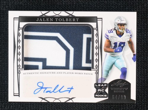 2022 Leaf Trinity Jalen Tolbert #PA-JT1