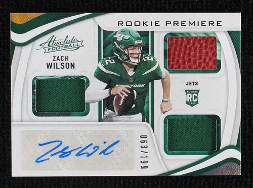 2021 Panini Absolute Zach Wilson #202