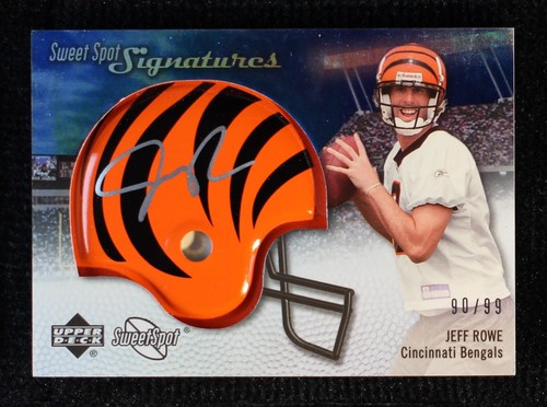 2007 NFL Sweet Spot Jeff Rowe #SSS-RO