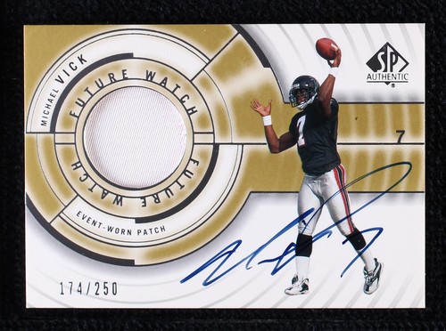 2001 SP Authentic Michael Vick #91
