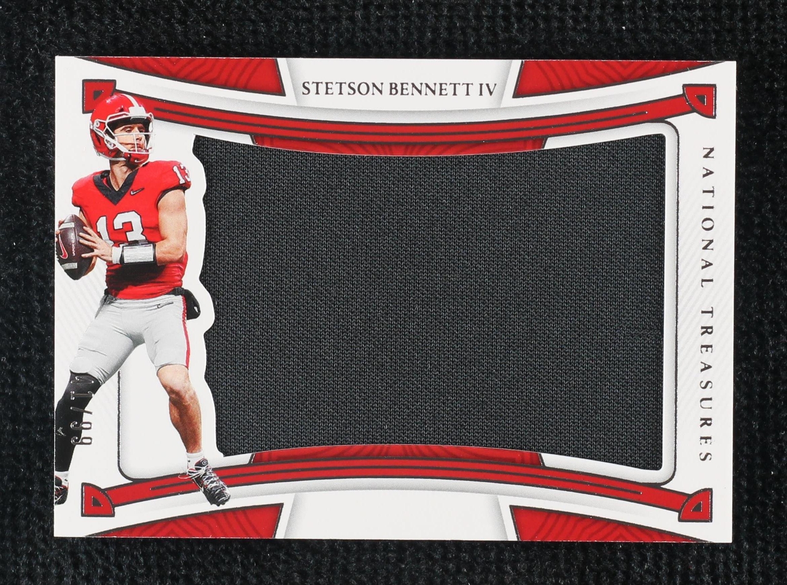 2023 Panini National Treasures Collegiate Stetson Bennett #SL-STB