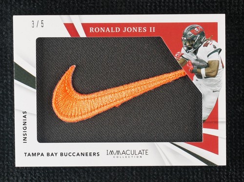 2021 Panini Immaculate Collection Ronald Jones II #IL-RJ