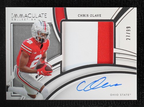 2022 Panini Immaculate Collection Collegiate Chris Olave #PP21