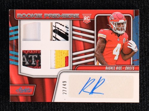 2023 Panini Absolute Rashee Rice #RPMA-RR