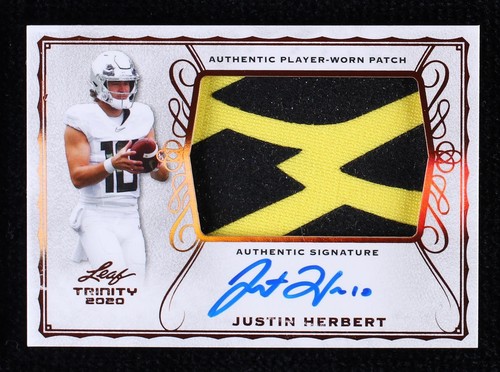 2020 Leaf Trinity Justin Herbert #PA-JH2