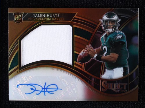 2020 Panini Select Jalen Hurts #JRS-JHU