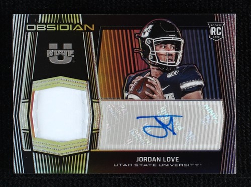 2020 Panini Obsidian Draft Picks Jordan Love #35