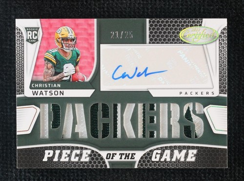 2022 Panini Certified Christian Watson #PGS-CW