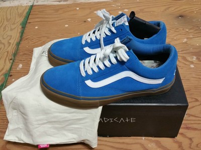 Купить VANS Golf Wang Syndicate Skool Blue Size supreme wtaps (Спортивное)  заказать с доставкой лот № 162123387675