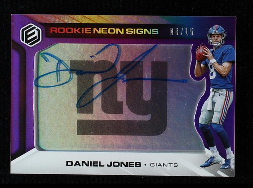2019 Panini Elements Daniel Jones #RNS-DJ