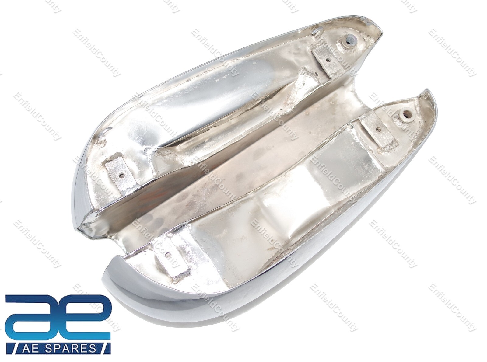 For Royal Enfield J & G Models 1946 & Onwards Fuel Tank Chrome plated With Cap 