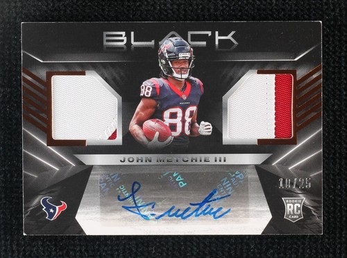 2022 Panini Black John Metchie III #RSM-JME