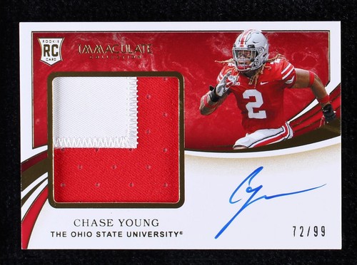 2020 Panini Immaculate Collection Collegiate Chase Young #101