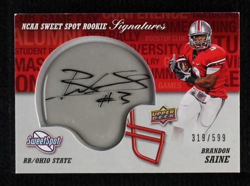 2011 Upper Deck Sweet Spot Brandon Saine #RS-BS