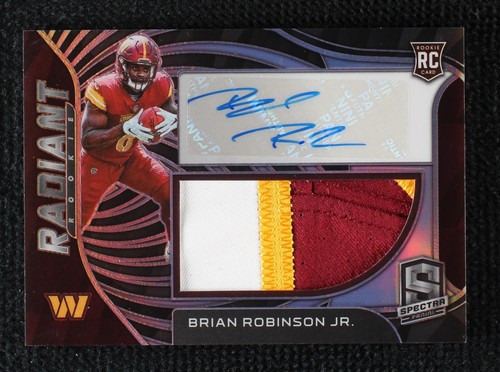 2022 Panini Spectra Brian Robinson Jr. #RAD-BRO