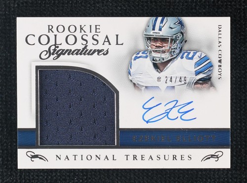 2016 Panini National Treasures Ezekiel Elliott #4