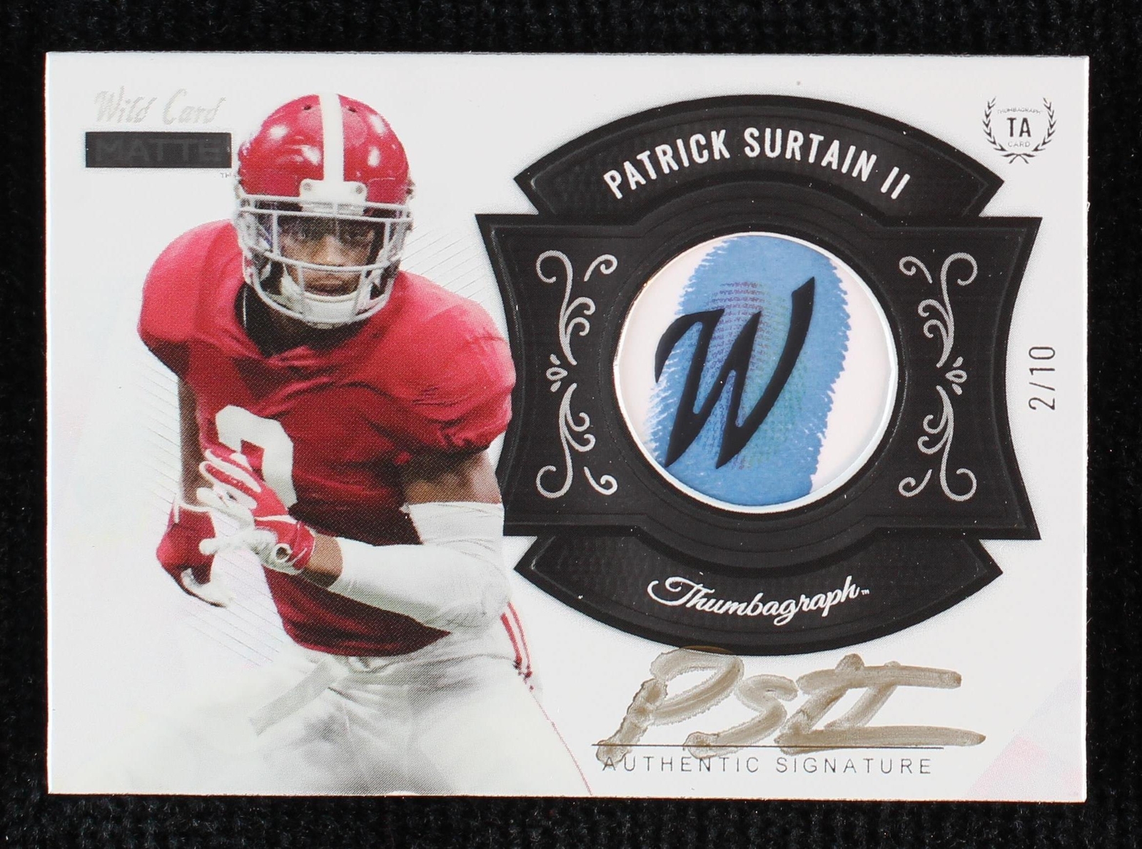2021 Wild Card MATTE Patrick Surtain II #MXP-14