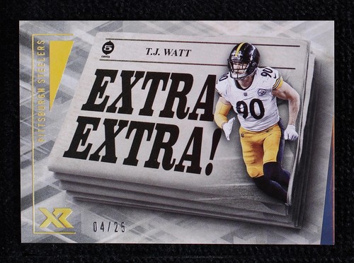 2021 Panini XR T.J. Watt #EXT10