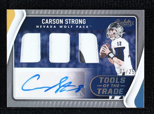 2022 Panini Chronicles Draft Picks Carson Strong #TTT-CST