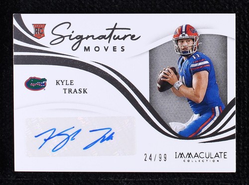 2021 Panini Immaculate Collection Collegiate Kyle Trask #SM-KT