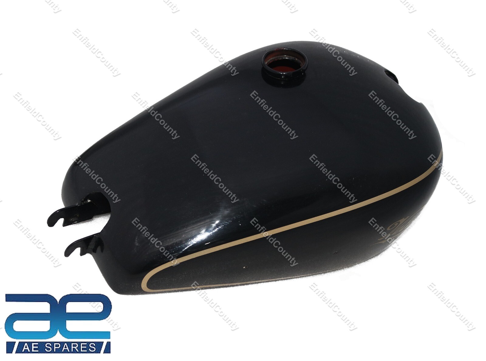 Vintage Velocette Mac 350cc Single 1949 Petrol Gas Fuel Tank Steel Black 