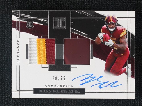 2022 Panini Impeccable Brian Robinson Jr. #130