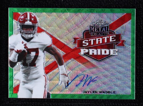 2021 Leaf Metal Draft Jaylen Waddle #SP-JW1