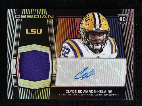 2020 Panini Obsidian Draft Picks Clyde Edwards-Helaire #47