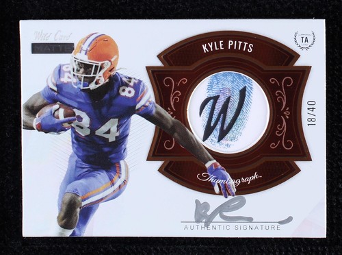 2021 Wild Card MATTE Kyle Pitts #MTA-11