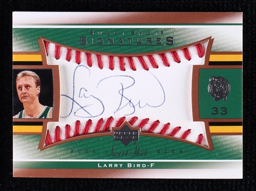 2003-04 Upper Deck Sweet Shot - Larry Bird #LB-A