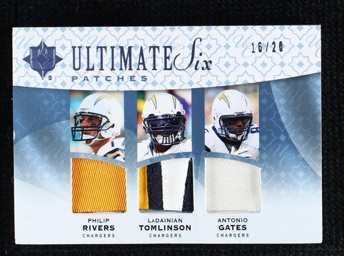 2009 Upper Deck Ultimate Collection Antonio Gates Darren McFadden Darrius Heyward-Bey #6J-14