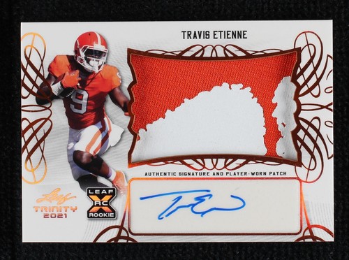 2021 Leaf Trinity Travis Etienne #PA-TE1