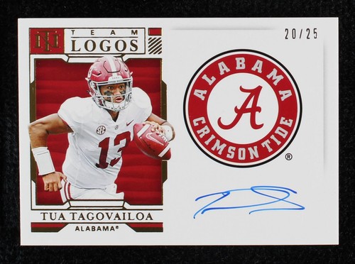 2020 Panini National Treasures Collegiate Tua Tagovailoa #6