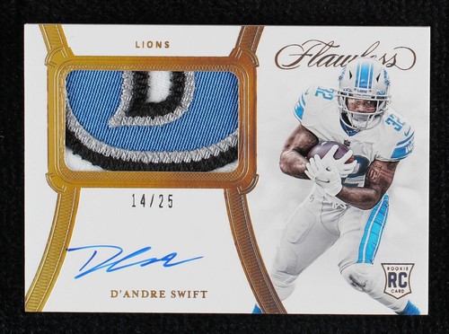 2020 Panini Flawless D'Andre Swift #RPA-DAS