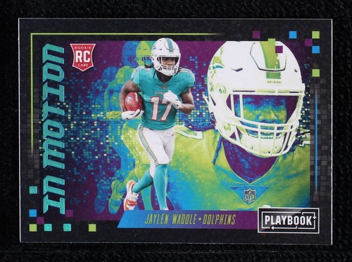 2021 Panini Playbook Jaylen Waddle #INM-JWA